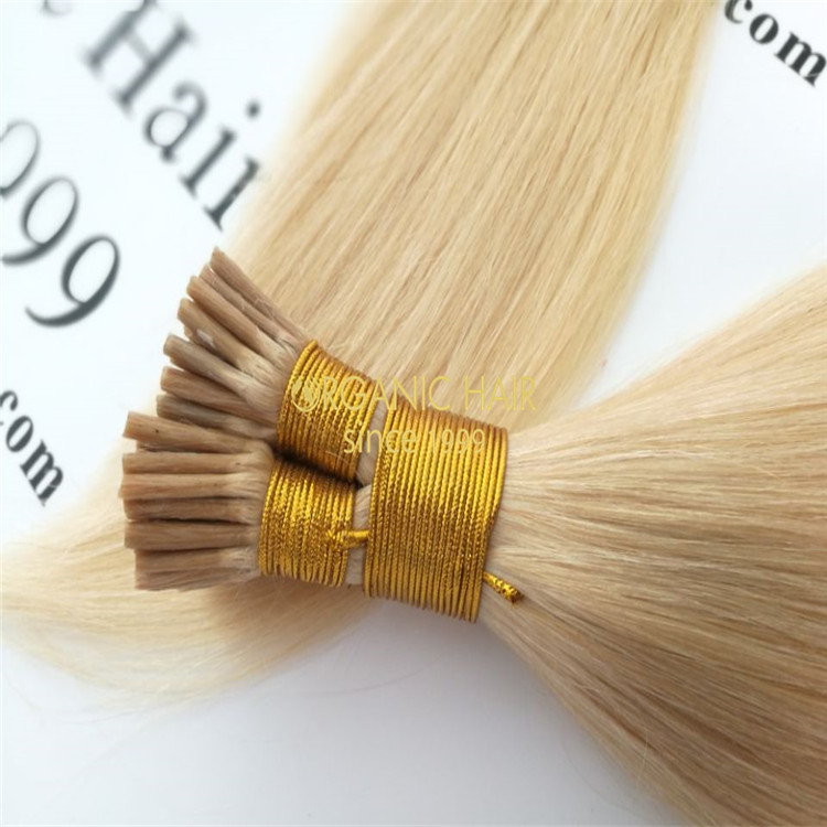 Hair wholesale factory I tip remy hair extensions 100% human hair extensions in China R25